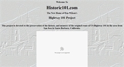 Desktop Screenshot of historic101.com